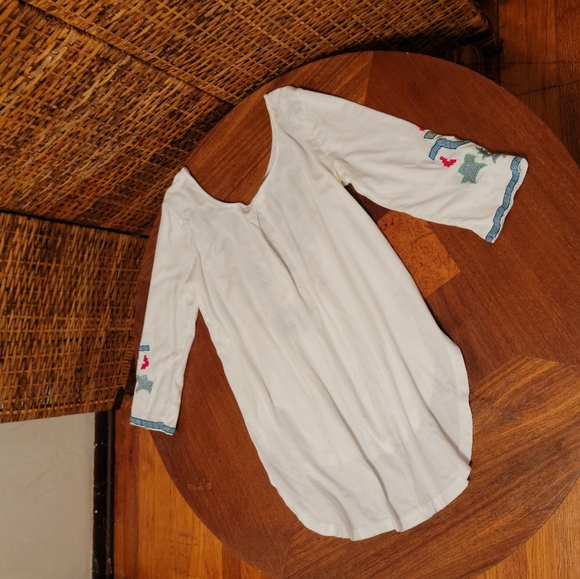 Caite Felicia Embroidered BoHo Top - Picture 5 of 7